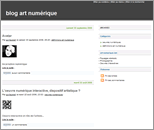 blog art numérique